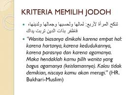 Memilih jodoh dalam islam ini empat pertimbangan yang harus diperhatikan. Memilih Jodoh Dalam Perspektif Islam Download File Guru