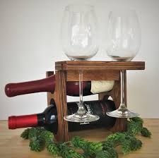 For see more design visit our websites aarsunwoods.com. Vintage Wooden Table Top Wine Rack With Wine Glass Holder Etsy Table Top Wine Rack Wine Accessories Gift Wine Glass Holder