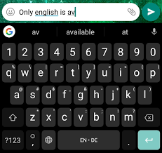 Gboard S Autocorrect Is Not Available In German Android Enthusiasts Stack Exchange