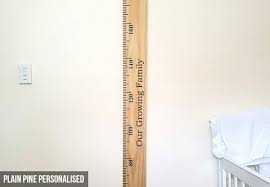 Wooden Height Chart