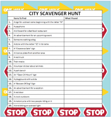 Birthday Scavenger Hunt Ideas For Adults Around Town Pin On Family Fun