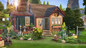 Off The Grid Tiny House 1 Bedroom 2 Sims1 Bathroom 50 325built On A 20x20 Lotbuilt In Windenburgi Ve Used A Littl Sims House Sims House Plans Sims 4 Houses