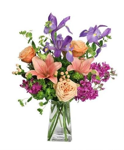 Magnificent Affection Vase Arrangement in Cheney, KS - Cleo's Flower Shop