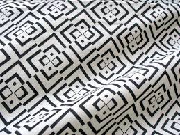 Black And White Geometric Fabric By The Yard Fabric On Sale Black And White Geometric Print Light Weight Fabric Soft Cotton Fabric Sold By Yard Black White Soft Fabrics Things To Sell