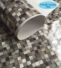 Wall Tile Decals Vinyl Sticker Waterproof Wallpaper For Etsy Tile Decals Vinyl Backsplash Kitchen Wallpaper