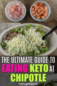 If You Re Keto And Love Chipotle You Need This Post The Ultimate Keto Chipotle Guide Lays Out Exactly Wh Keto Fast Food Keto Diet Recipes Healthy Food Guide