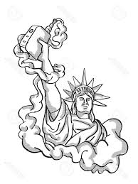 Maybe you would like to learn more about one of these? Tattoo Cartoon Style Drawing Illustration Of Statue Of Liberty Stock Photo Picture And Royalty Free Image Image 133297517