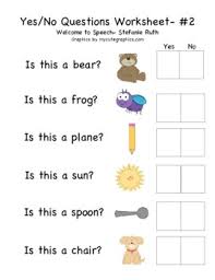Speaking about creative activities for kids, this game always comes to mind first as it helps children learn new words (or revise the old ones) and if you study body parts, feel free to use body parts. Yes And No Worksheets Teachers Pay Teachers