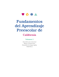 Docente preescolar en medellín, antioquia búsqueda entre 50.000+ vacantes actuales. Https Www Cde Ca Gov Sp Cd Re Documents Psfoundationsvol1spa Pdf