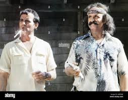 WHERE THE BUFFALO ROAM, from left: Bill Murray as Hunter S. Thompson, Peter  Boyle, 1980, © Universal/courtesy Everett Collection Stock Photo - Alamy