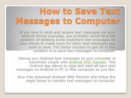 You can sync your iphone and mac using icloud so that both devices can send and receive text messages from your phone number. How To Save Text Messages To Computer By Pdf Password Issuu