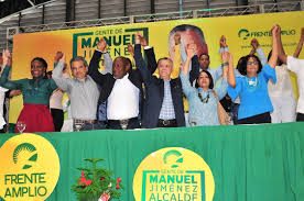 Cabe recordar que hace algunas semanas se había comenzado a impulsar la iniciativa que luego se estancó. Frente Amplio Proclama A Manuel Jimenez Como Candidato De Consenso En Sde