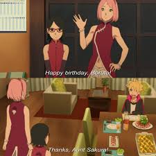 Borutos Birthday Present Comic - anime