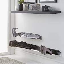 You can get more information from best wooden wall mounted shoe racks to buy in 2021. Amazon Com J Me Horizontal Shoe Rack Wall Mounted Shoe Rack Organizer Keeps Shoes Boots Sneakers Heels Off The Floor A Modern Shoe Organizer For Your Entryway Or Closet Stainless Steel