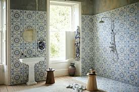 Whether you ride a retro wave with cotto cube or rock the kasbah with moroccan mix one things for sure your walls and splashbacks have neve. Pretty Vintage Style Pattern Bathroom Tiles Homegirl London