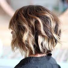 The soft layered pieces are styled in a playful whirlwind motion. Wavy Bob Haircuts Bob Haircut And Hairstyle Ideas