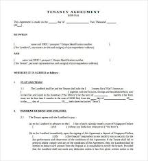 What is a lease template? Free 18 Sample Tenancy Agreement Templates In Pdf Ms Word Google Docs Pages