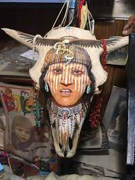 Oklahoma sculptures made from animal bones and driftwood