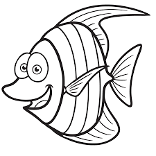 Petit Poisson Rigolo Coloriage Poisson Dessin Poisson Coloriage Animaux