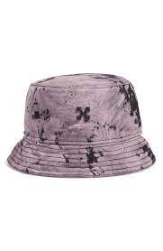 Off White Tie Dye Cotton Denim Bucket Hat Nordstrom White Tie Dye Tie Dye Cotton Denim Bucket Hat