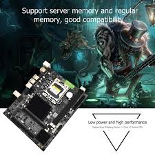 X58 Motherboard Computer Lga1366 Cpu Interface Motherboard Ddr3 V1 6 Mainboard Systemboard For Intel Xeon Core I7 A55 A58 April 2021