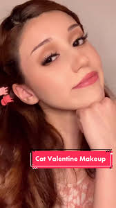 Cat Valentine Makeup Look