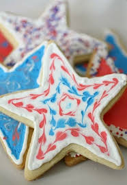 Photo about christmas gingerbread sugar star cookie. Fourth Of July Sugar Cookies Nutmeg Nanny