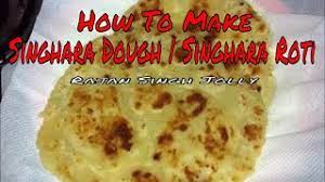 How To Make Singhara Dough Singhara Roti Singhara Paratha Recipe Paratha Recipes Indian Food Recipes Paratha