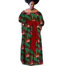 Achat en ligne pour vêtements dans un vaste choix de casual. New Summer 2019 Robe Africaine Femme African Clothing For Women Bazin Rich Plus Size Long Dress African Wax Print Dresses Wy3087 Owame