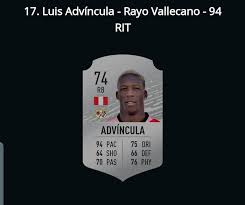 See their stats, skillmoves, celebrations, traits and more. Fifa 20 Luis Advincula Figura Como Uno De Los Jugadores Mas Veloces En El Videojuego Foto