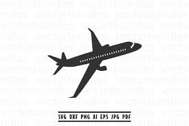 Download Flying Plane Svg Clip Art Graphic By Vectorbundles Creative Fabrica Clipart