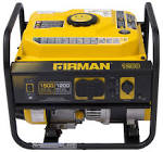 Gas Powered 1500/1200 Watt (performance Series) Extended Run Time Portable Generator P01202 Firman