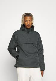 Woodbird Frenzy Anorak Jacket Light Jacket Dark Grey Grey Zalando Ie