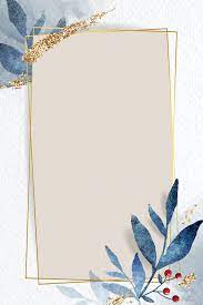 download premium vector of christmas gold rectangle frame on paper flower background wallpaper flower phone wallpaper paper background