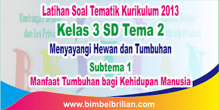 Pemanfaatan kekayaan alam di indonesia. Download Soal Tematik Kelas 3 Sd Tema 2 Subtema 1 Manfaat Tumbuhan Bagi Kehidupan Manusia Dilengkapi Kunci Jawaban Bimbel Brilian