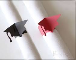 Graduation Cap Napkin Rings Graduation Party Decorations Party Supplies Paper Napkin Rings Table Decor Set Of 10 Paper Napkin Rings Gc43 Graduation Gradu