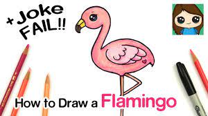 Fun flamingo wildlife leaves flamingo collection stickers summer patch ice cream tropical leaf sticker flamingo cute flamingo badges jungle style animal pyramid. How To Draw A Flamingo Youtube