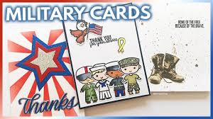 Download these printable thank you letters to soldiers Diy Military Appreciation Cards To Thank A Service Member Or Veteran Youtube