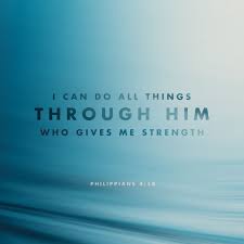 For I Can Do Everything Through Christ Who Gives Me Strength Philippians 4 13 Nlt Bible Apps Philippians Daily Bible Verse