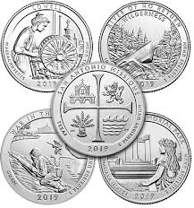 2019 America The Beautiful 5 Ounce Silver Coins Are The Largest Coins The U S Mint Has Ever Issued Five Designs Are Issued In 2020 Silver Coins Coins Silver Bullion