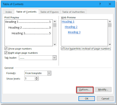 How To Create A Table Of Contents Link To Pages In Word Document