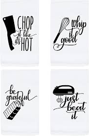 Use them both at one time or have a spare. Buy Le Velo Funny Kitchen Towels Set Funny Dish Towels Funny Tea Towels House Warming Presents For New Home Funny Housewarming Gifts Ideas Fun Decorative Kitchen Towels Cute Dish Towels Online In Indonesia