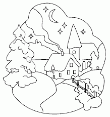 That is why we decided to create some beautiful winter coloring pages for children to be able to feel the same joy as they recall the all winter pleasures they had earlier. Printable Winter Scene Coloring Pages Coloring Home