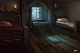 Bedroom By Anthonyavon On Deviantart Fantasy Bedroom Fantasy Inn Anime Background