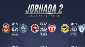 Лига мх кубок мексики суперкубок ассенсо мх лига премьер mexico: Fechas Y Horarios De La Jornada 2 Del Clausura 2018 De La Liga Mx As Mexico