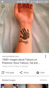 Tattoos Cute Awesomeidea Baby Ink Handprint Baby Tattoos Tattoos Neck Tattoo
