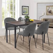 Découvrez un large choix de table de cuisine design et contemporaine de qualité. Table A Manger Rectangulaire Table De Cuisine Design Industriel Pieds En Metal Noir Noyer 120 X 70 X 75 5 Cm Achat Vente Table De Cuisine Table A Manger Rectangulair