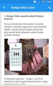 Cara bermain gitar yang baik dan benar adalah bermain dan menghasilkan nada yang harmonis. Belajar Main Gitar For Android Apk Download