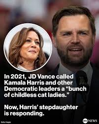 A Fox News interview from 2021, in which Sen. JD Vance smeared Vice Pres.  Kamala Harris as one of a group of "childless cat ladies," has resurfaced,  sparking some backlash — including