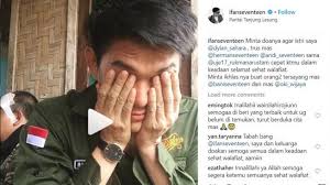 Ifan seventeen meluapkan kesedihannya setelah 2 personel bandnya ditemukan meninggal dan seorang lagi belum ditemukan usai tsunami di tanjung lesung. Ifan Seventeen Selamat Dari Tsunami Anyer Dua Personel Belum Ditemukan